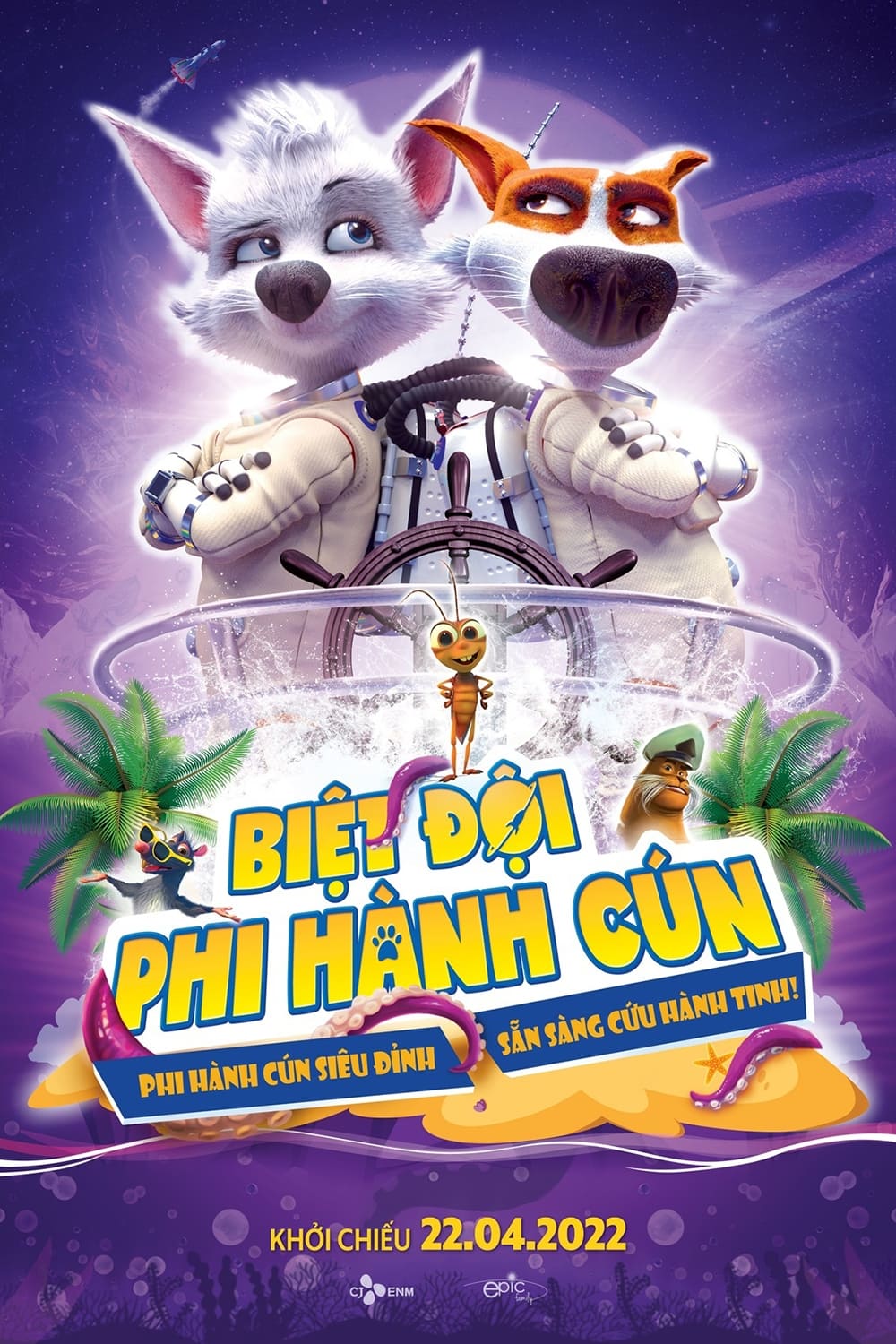 Biệt Đội Phi Hành Cún – Space Dogs: Tropical Adventure